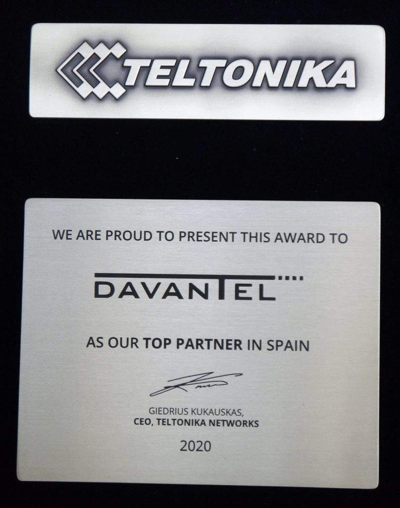 Teltonika Networks' Top Partner in Spain in 2020