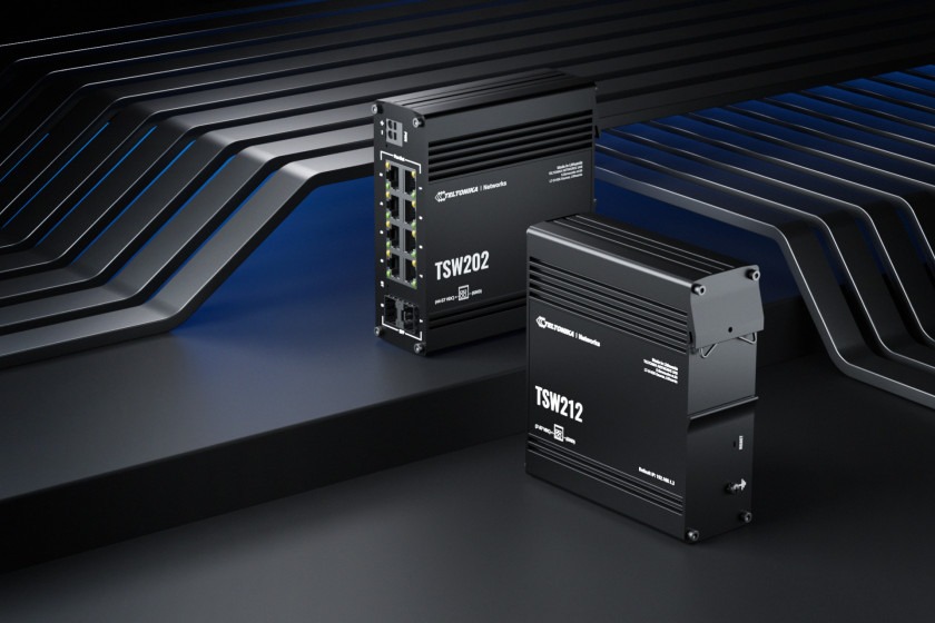 Primeros switches gestionados de Teltonika