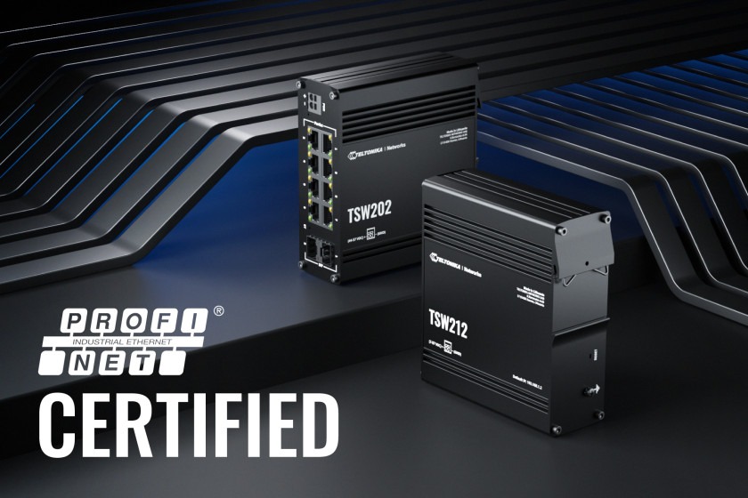 Profinet Certification for Teltonika Networks Managed Industrial Switches