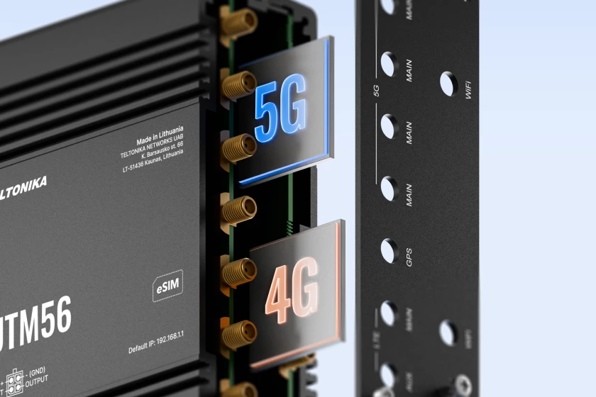 Router de módem dual RUTM56: reduciendo la brecha de conectividad