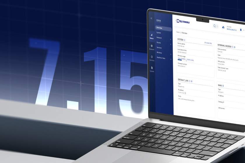 Potencie sus soluciones IoT con las innovaciones de RutOS 7.15