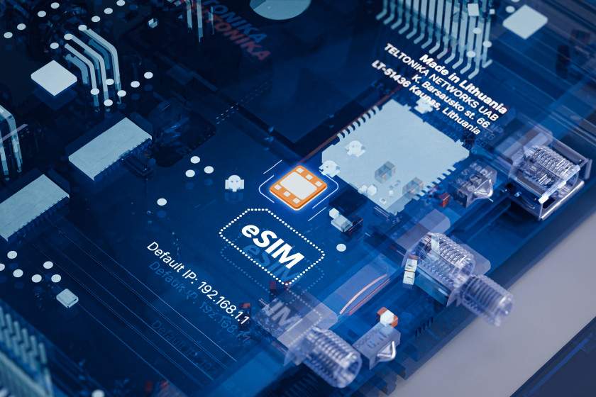 Cinco razones para utilizar un router eSIM en sus soluciones de IoT