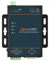 Cport3101 – servidor serie de 1 puerto RS232/485/422 (DB9M) a Ethernet