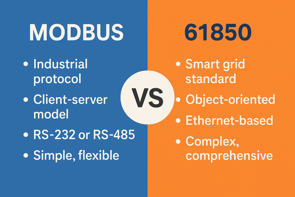 Conversión de Protocolo entre Modbus y IEC 61850