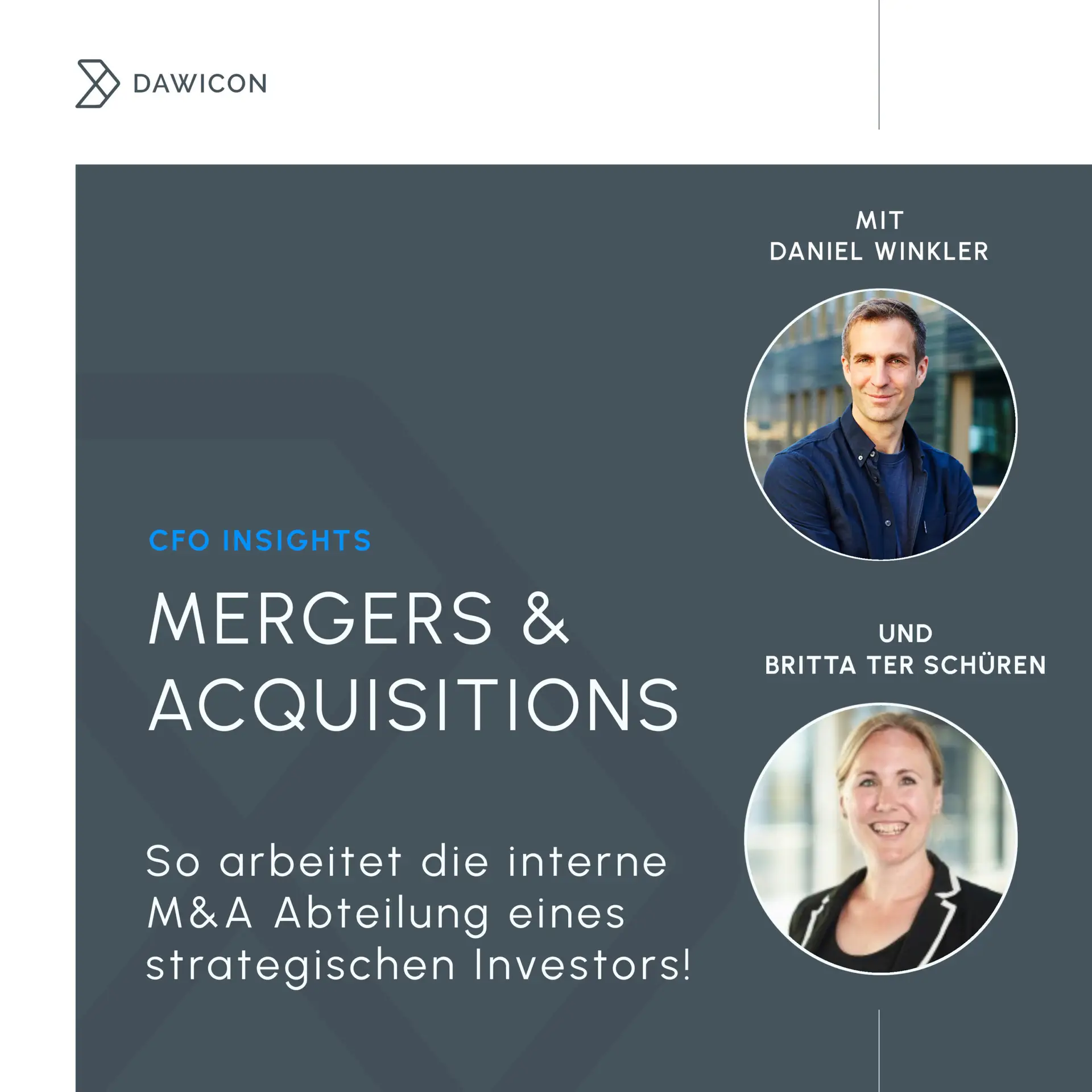 Interne M&A Abteilung