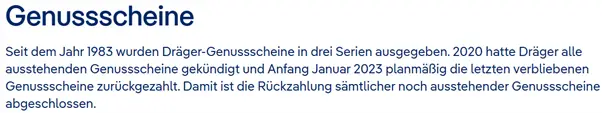 Unbefristeter Genussschein