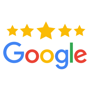 Import wederverkoop Grensoverschrijdend EC Google-logo met kleurrijke letters onder vijf gele sterren op een groene achtergrond.