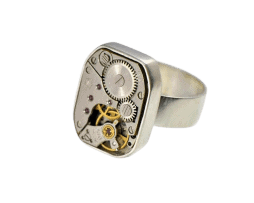Anillo de Privado Aéreo | Colección Machinarium de Decimononic