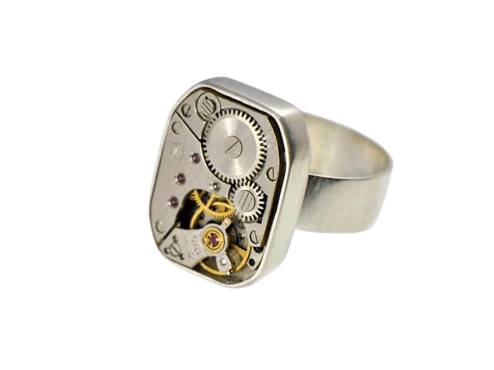 Anillo de Privado Aéreo | Colección Machinarium de Decimononic