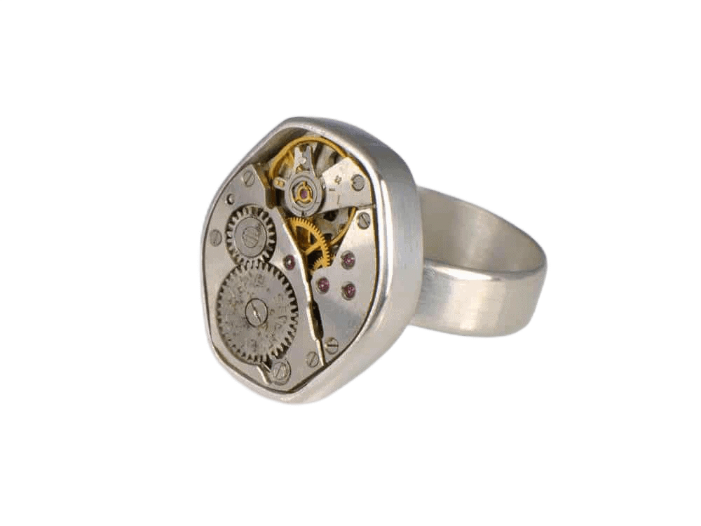 Anillo Gamma | 'Serie Tempus Fugit' | Colección de Machinarium por Decimononic - Imagen 3