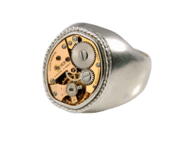 Anillo de sellado de tiempo | Colección Machinarium de Decimononic
