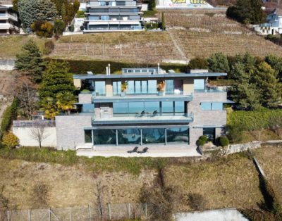 Villa de luxe spectaculaire à Montreux : la retraite estivale ultime de la Côte d’Azur suisse