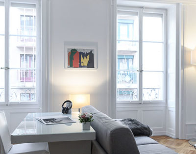 Deluxe Swiss Luxury Two-Bedroom Apartment for Family