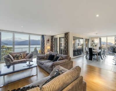 Appartement de luxe à Montreux-Ville avec vue panoramique sur le lac
