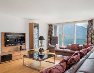 Appartement de luxe à Montreux-Ville avec vue panoramique sur le lac