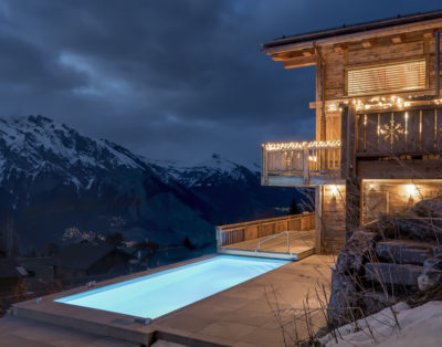 Chalet V : une retraite alpine luxueuse à La Tzoumaz – Verbier 4 Vallées