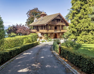 THE LODGE – Domaine en bord de mer de 7 chambres entièrement rénové près d’Evian