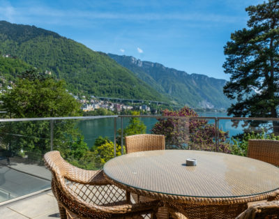 Élégant 1 chambre au National Montreux | Vue sur le lac et accès SPA