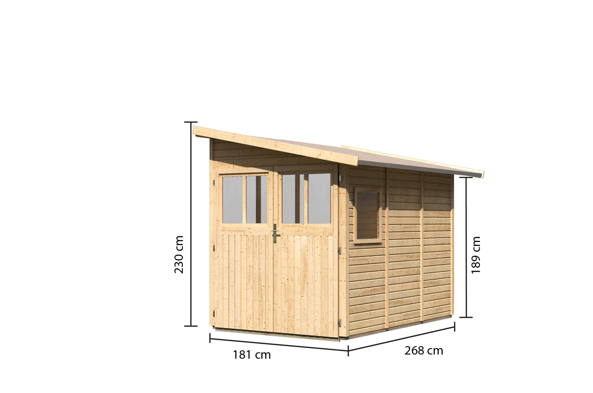 Karibu garden shed system