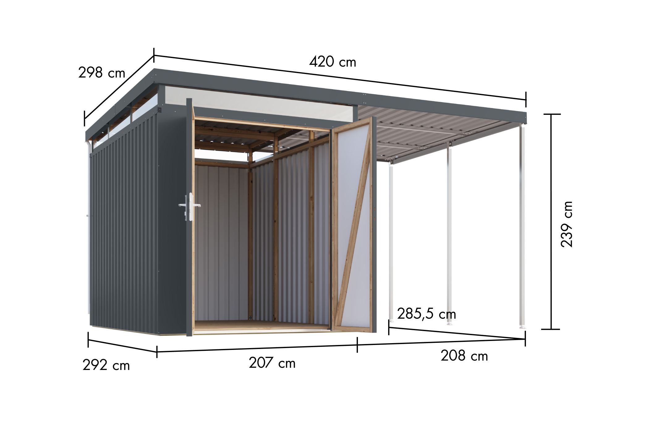 Drinnen, Innenarchitektur, Diagramm, Handlung, Geräteschuppen