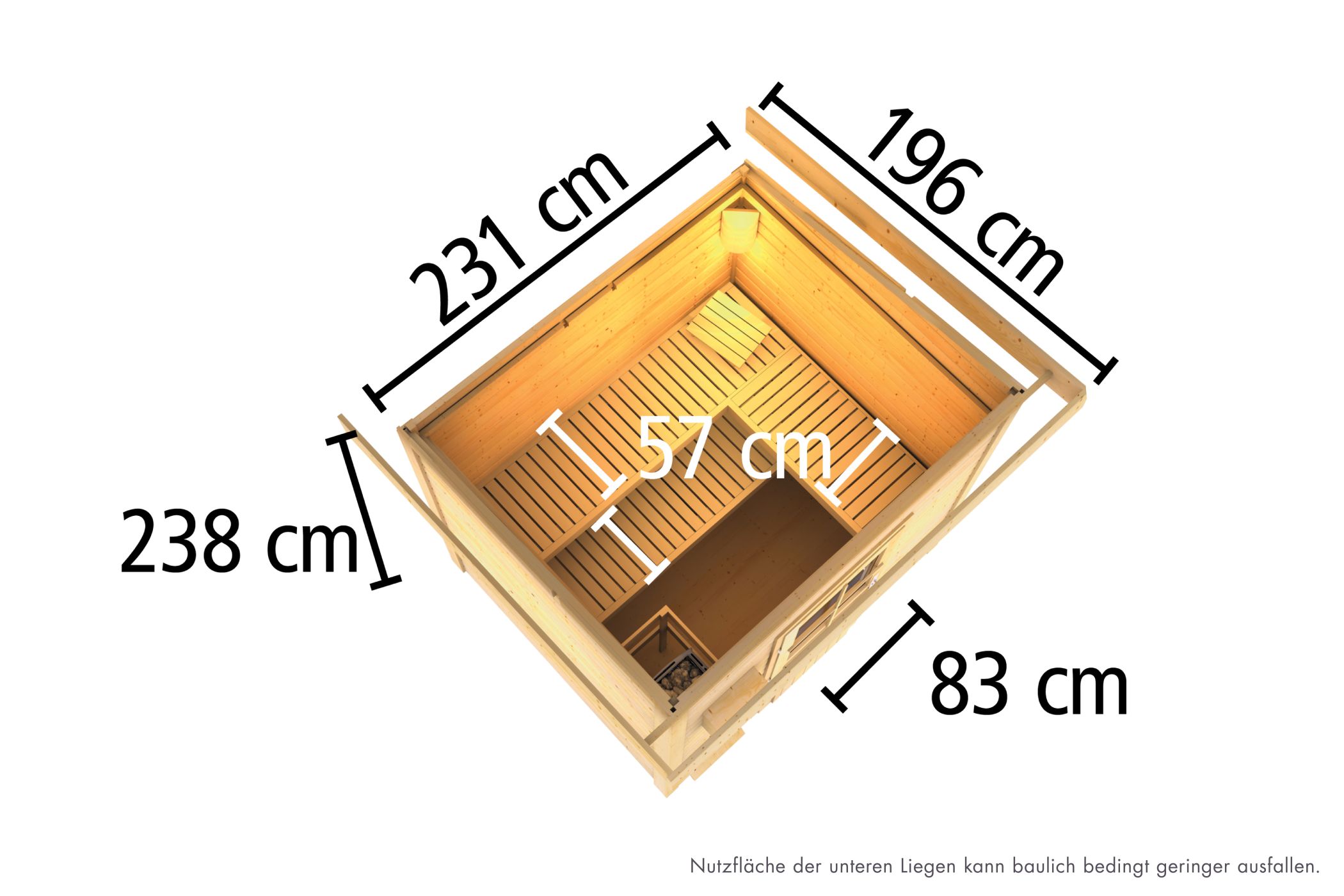Karibu sauna outdoor sauna