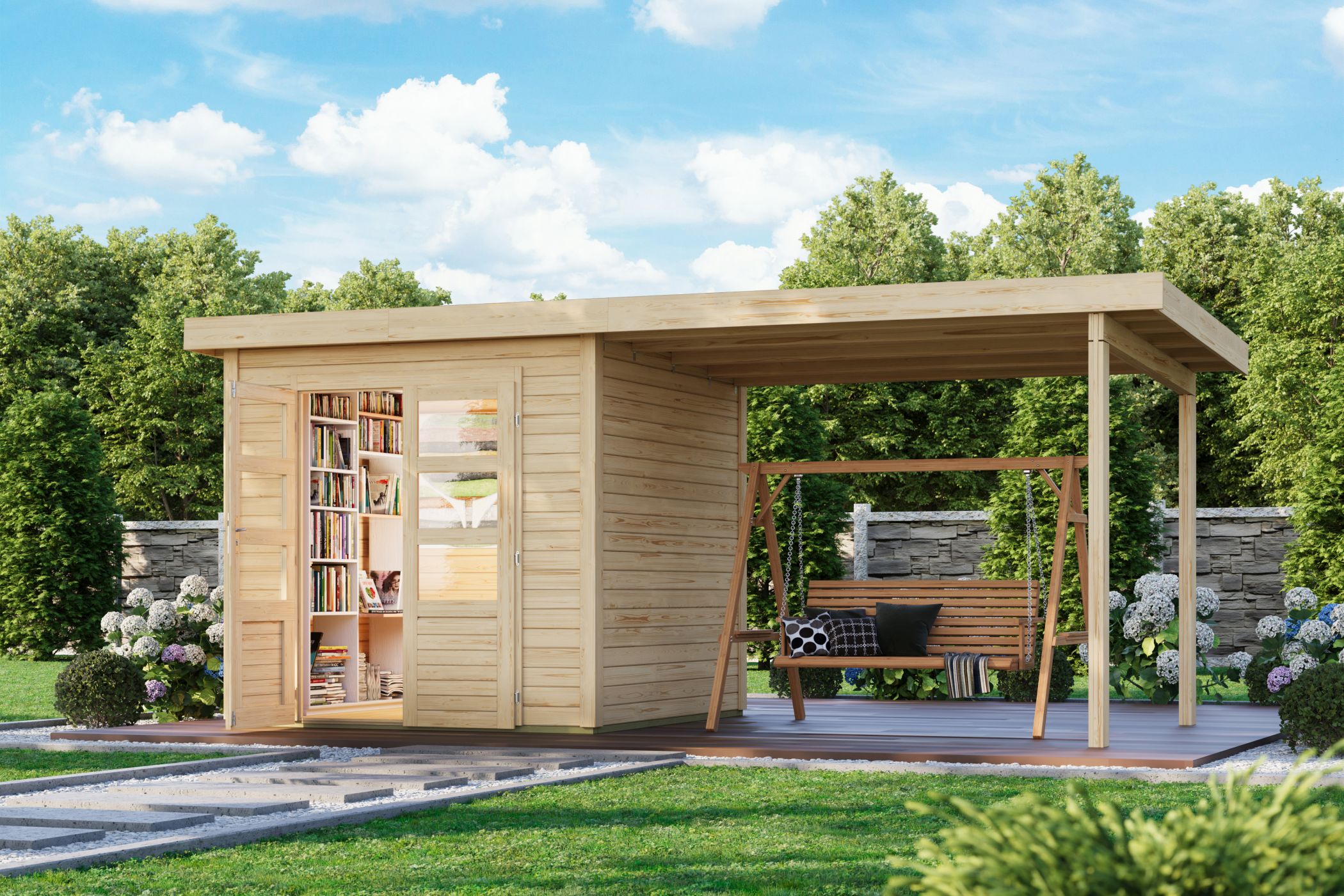 Interior Design, Wood, Living, Grass, Shelter