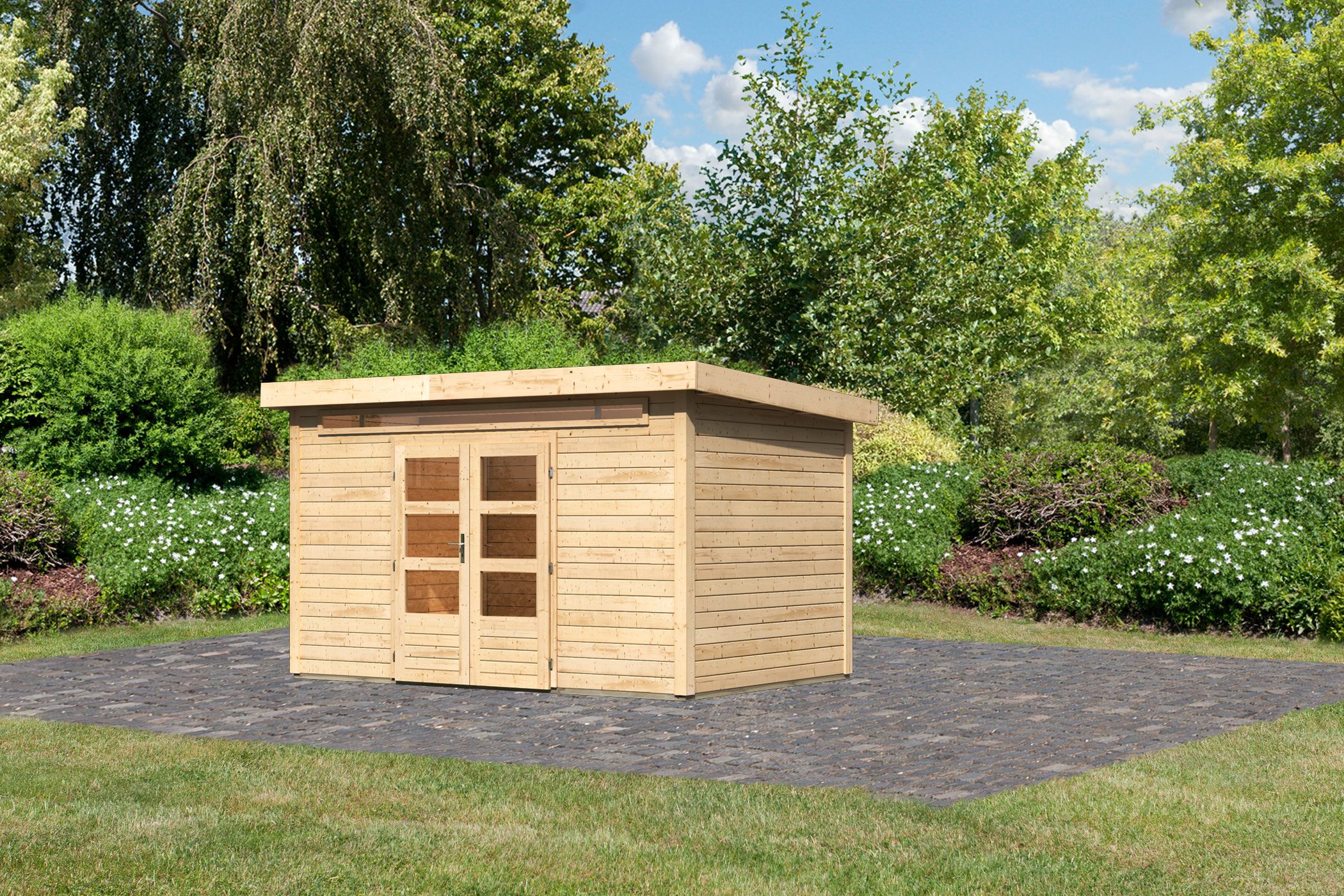 Interior Design, Grass, Wood, Backyard, Living