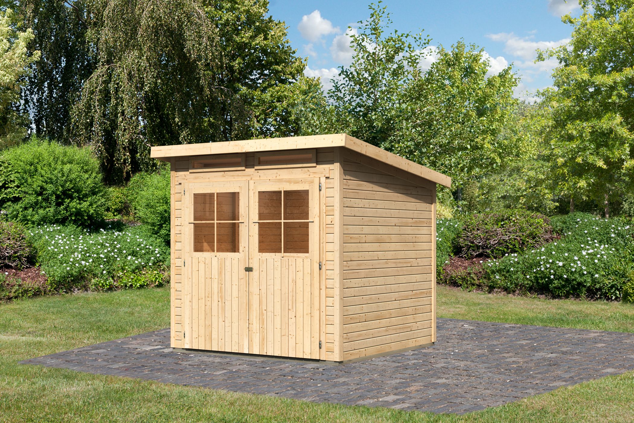 Karibu Gartenhaus System