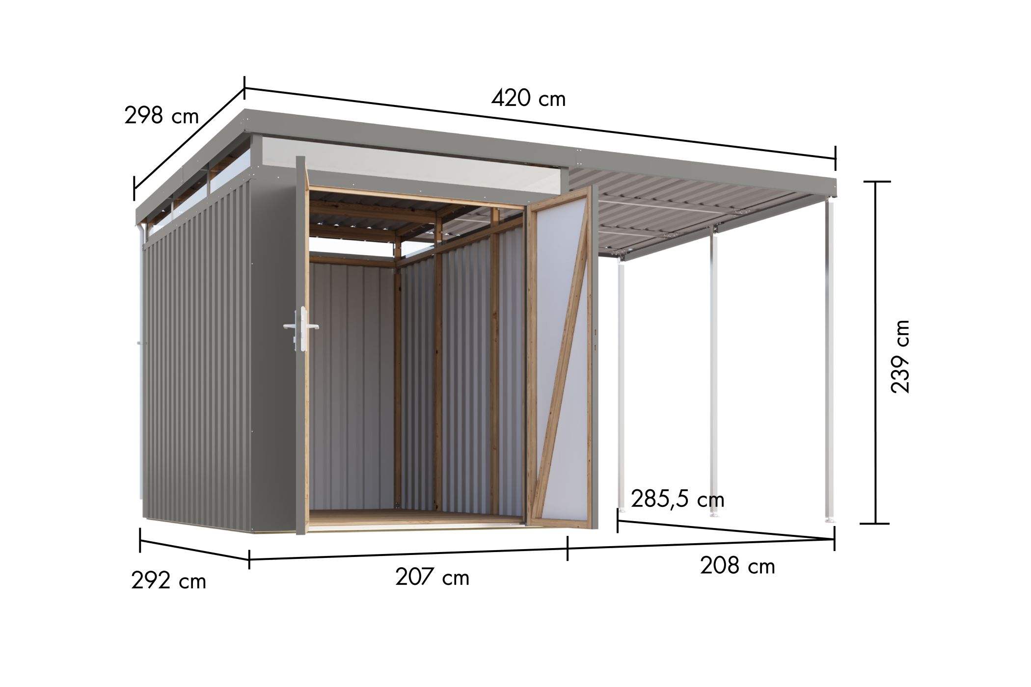Drinnen, Innenarchitektur, Diagramm, Handlung, Geräteschuppen