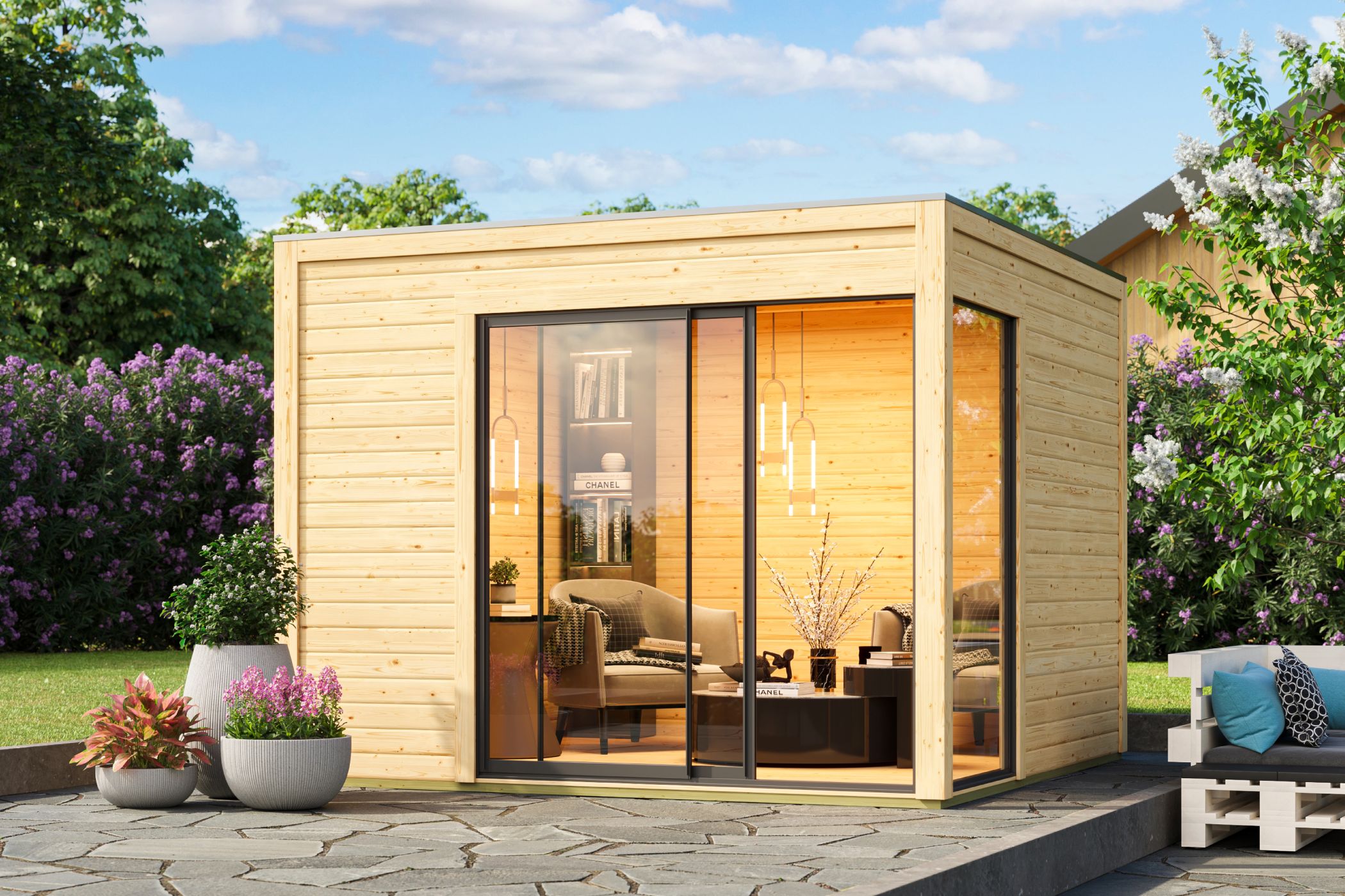 Interior Design, Door, Living, Plant, House