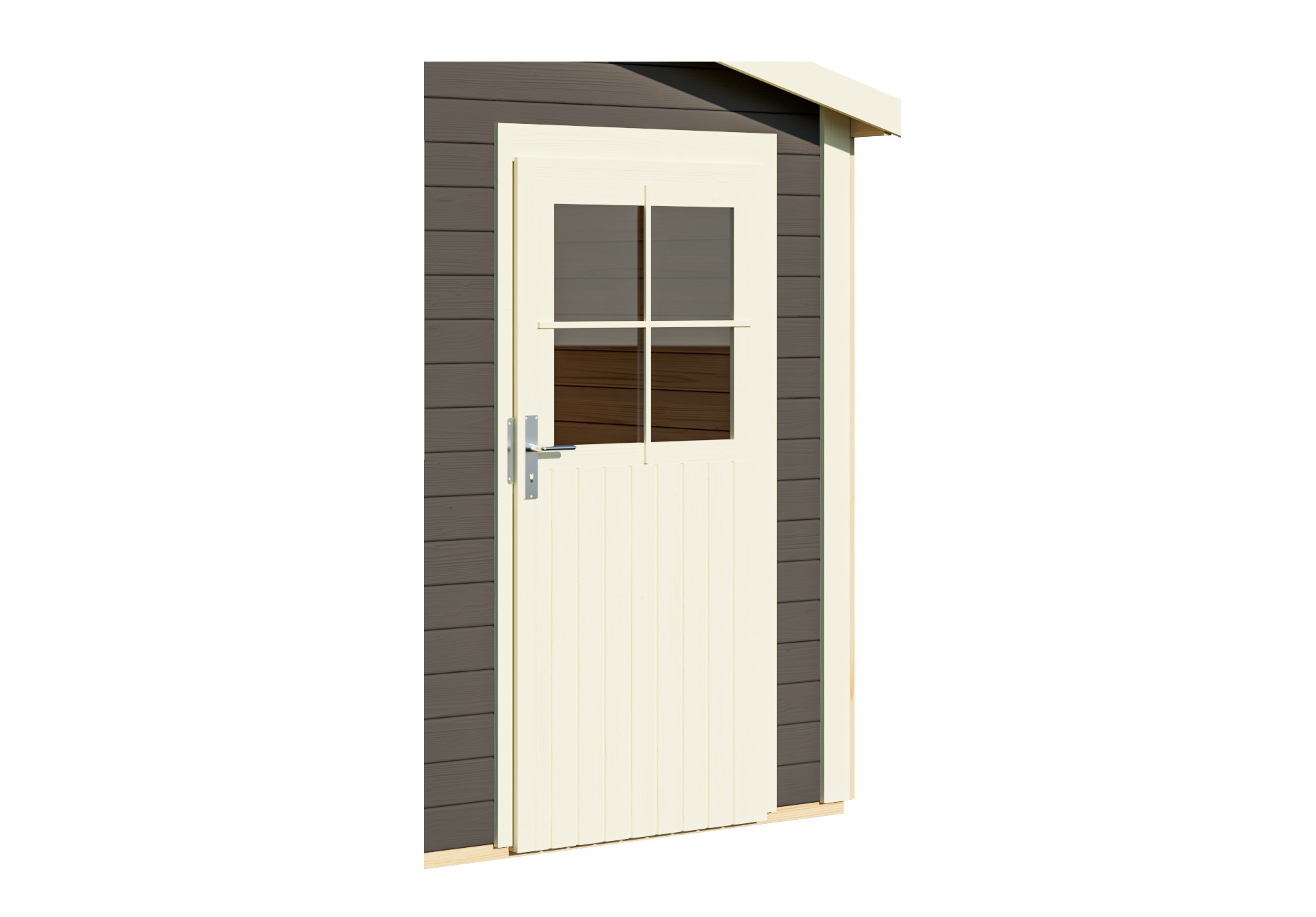 Door, Exterior door, Slit glass window, Panel door, Wood look, Door, Exterior door, Wood look, White frame, Window attachment