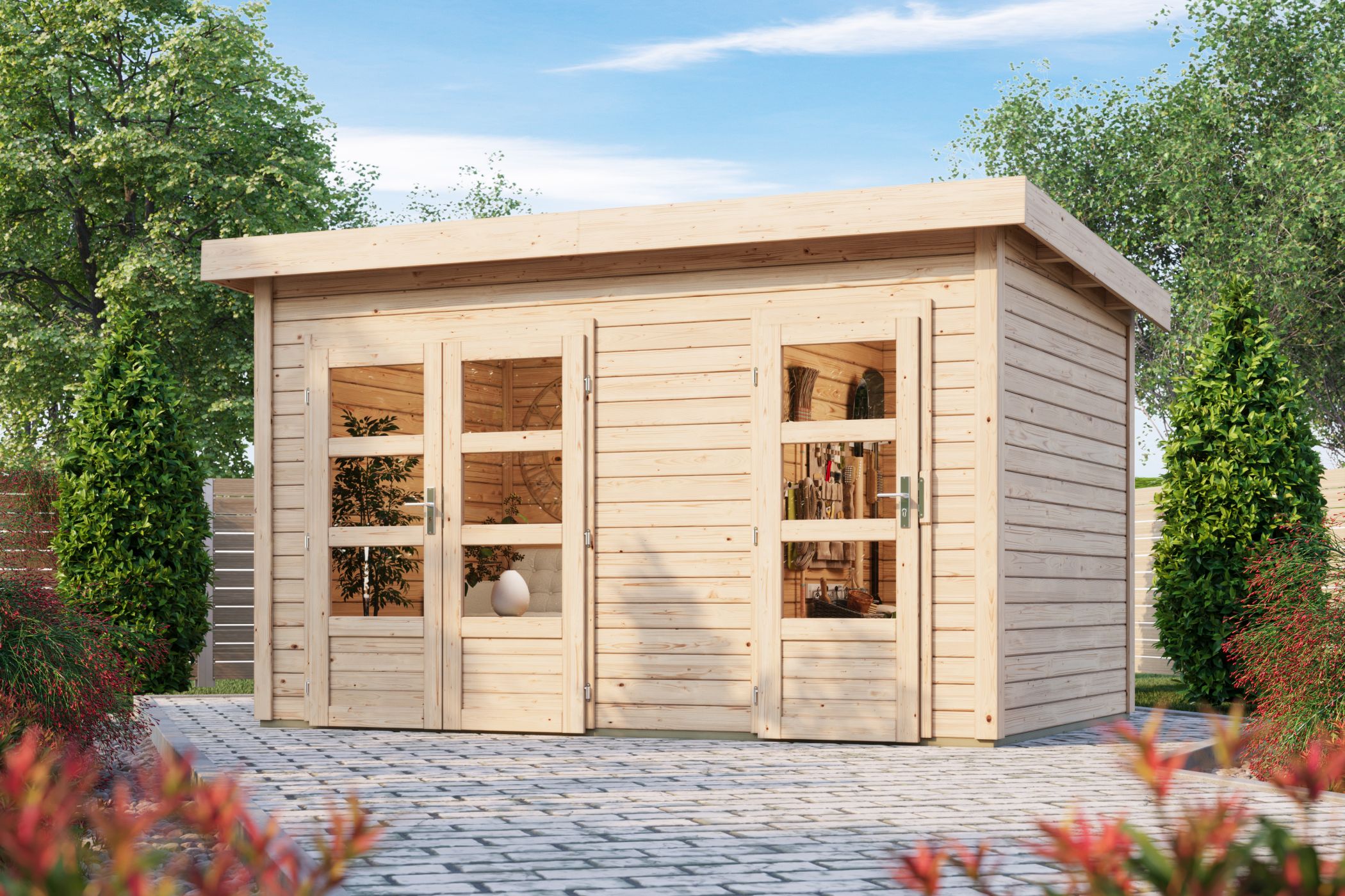 Interior Design, Wood, Living, Hardwood, Home