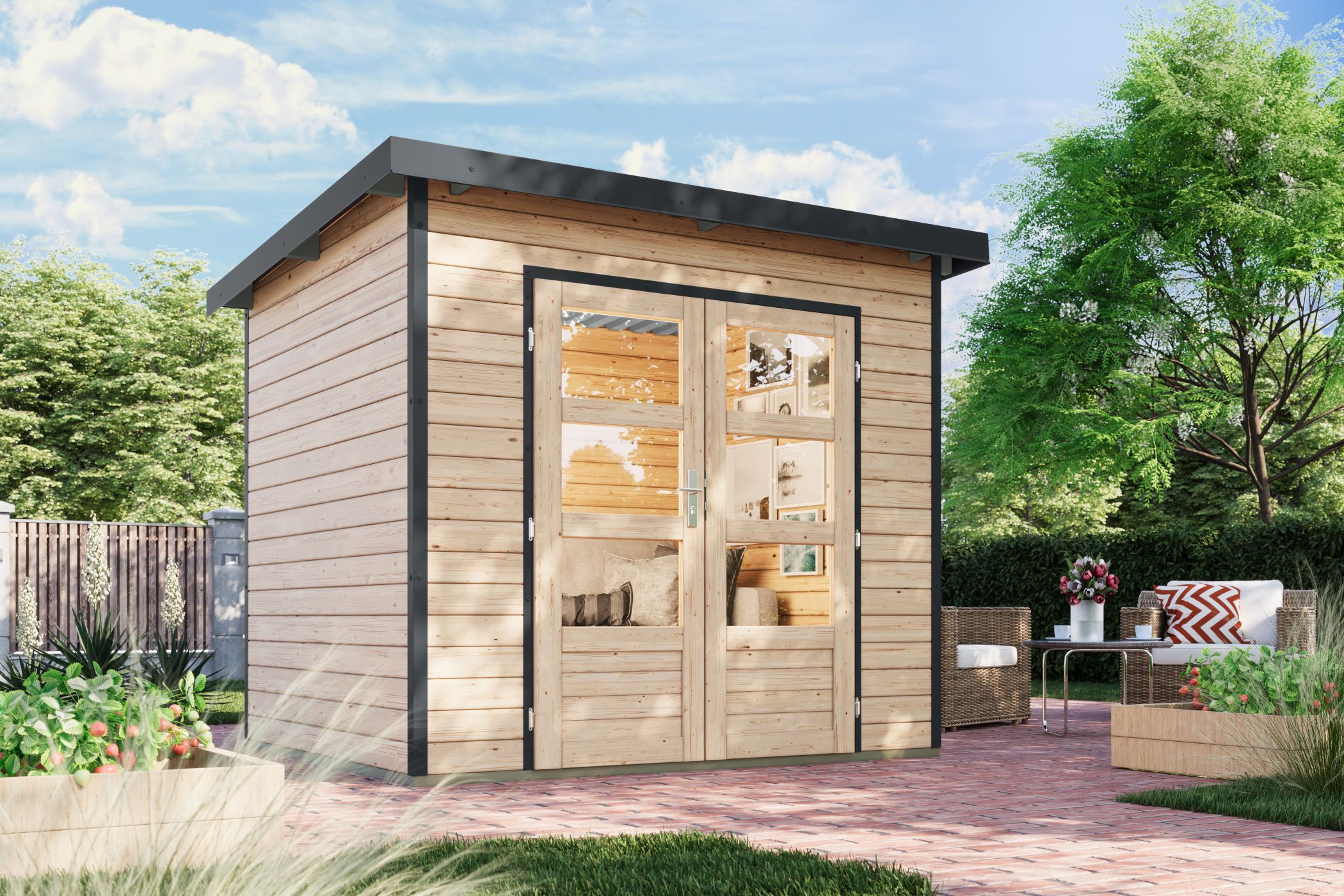 Interior Design, Wood, Grass, Living, Hardwood