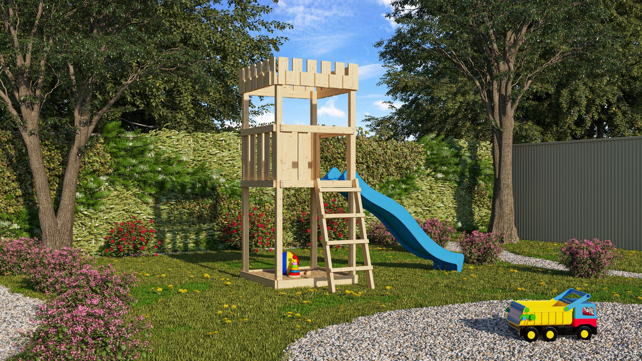 Play Area, Outdoor Play Area, Outdoor, Grass, Plant