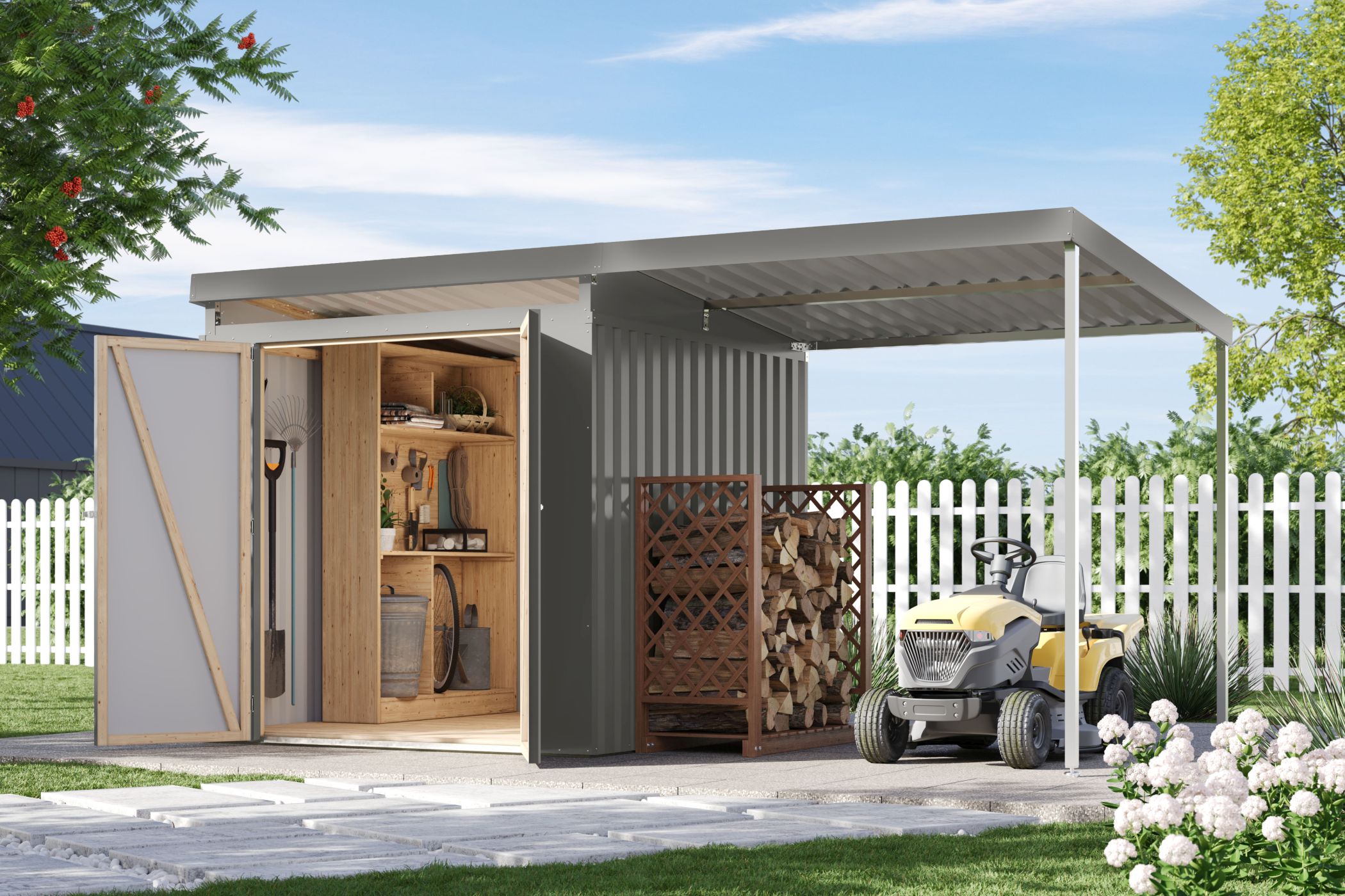 Drinnen, Innenarchitektur, Im Freien, Hof, Gras