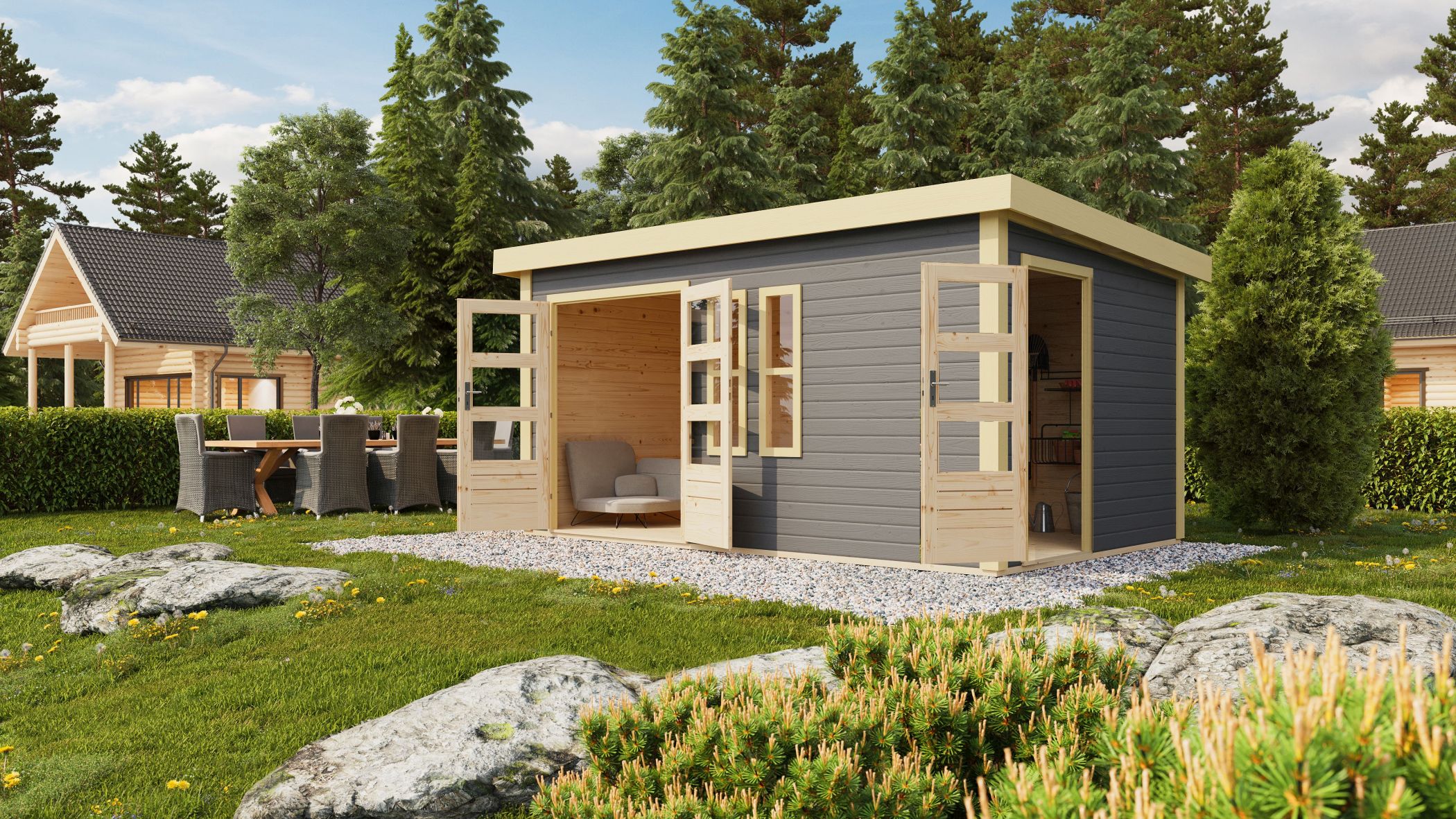 Gartenhaus Schönbuch 2