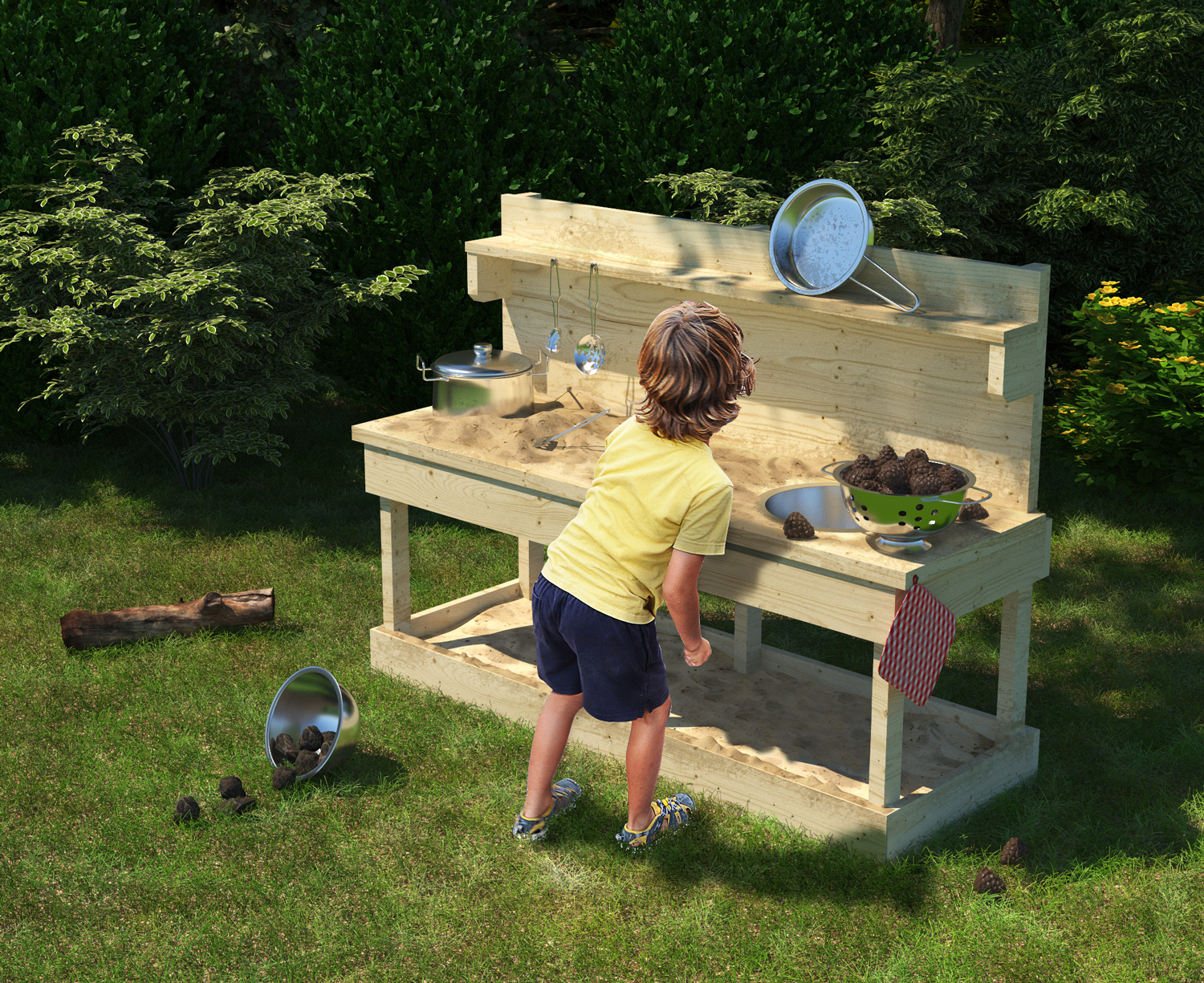 Mud kitchen Sandy
