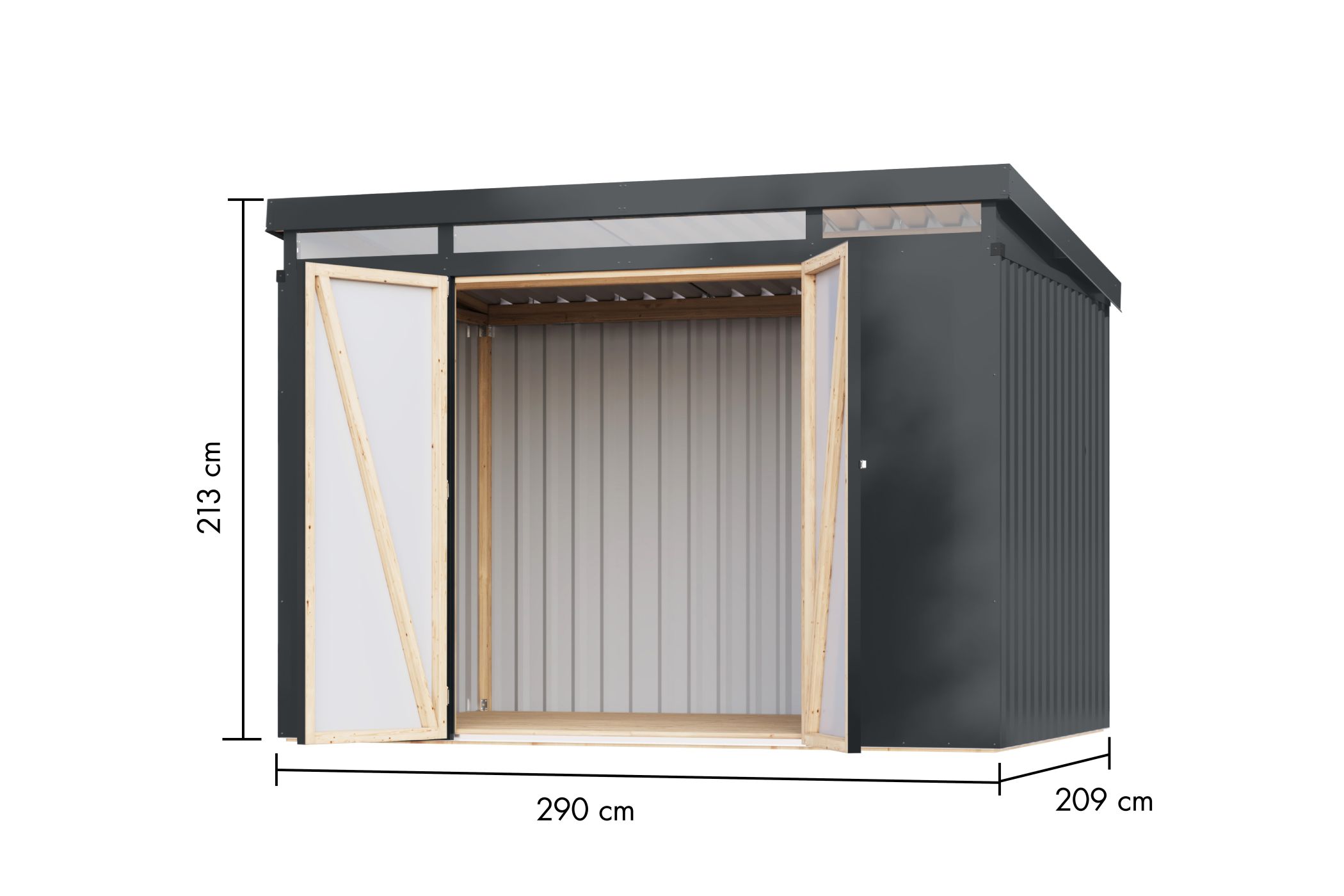 Drinnen, Innenarchitektur, Geräteschuppen