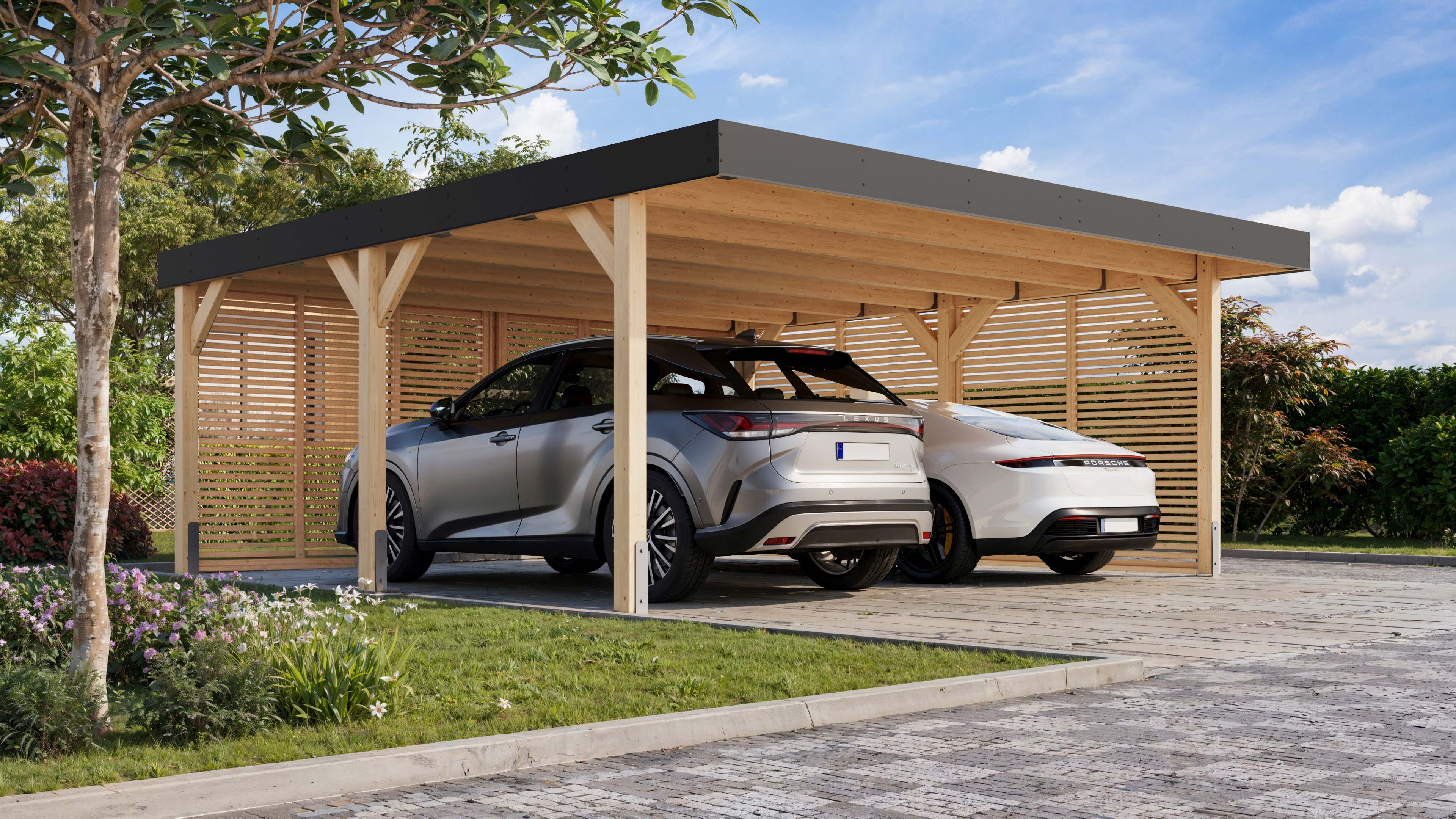 Garage, Indoor, Car, Chair, Interior Design