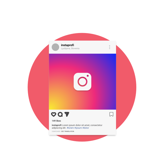 What does Instagram profile management include?