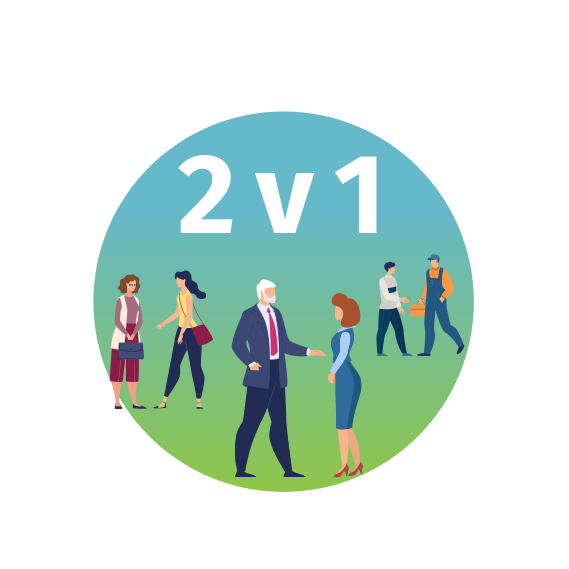 2-in-1 system (B2C + B2B)