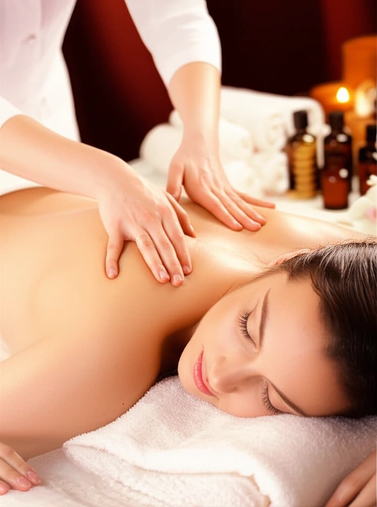 Hoofd-, lichaams- en combinatiemassages