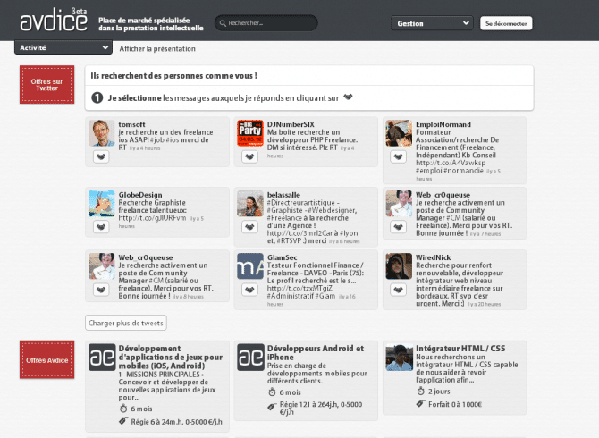 A screenshot of a advice website.