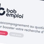 Design of the Bob emploi website.