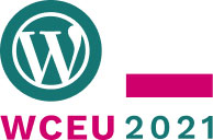 The WordCamp logo for wceu 2021.