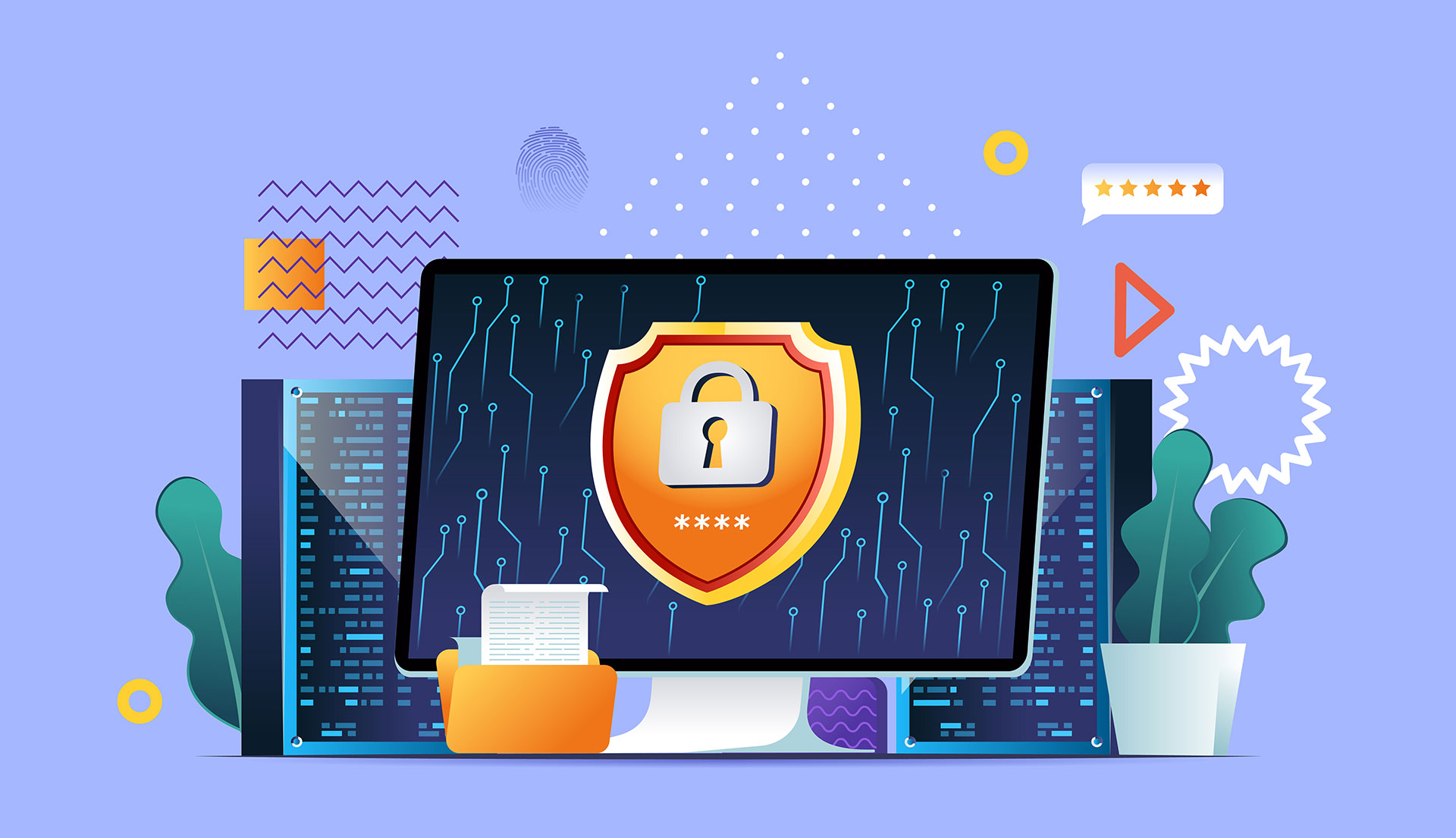 A WordPress login screen with a padlock icon.